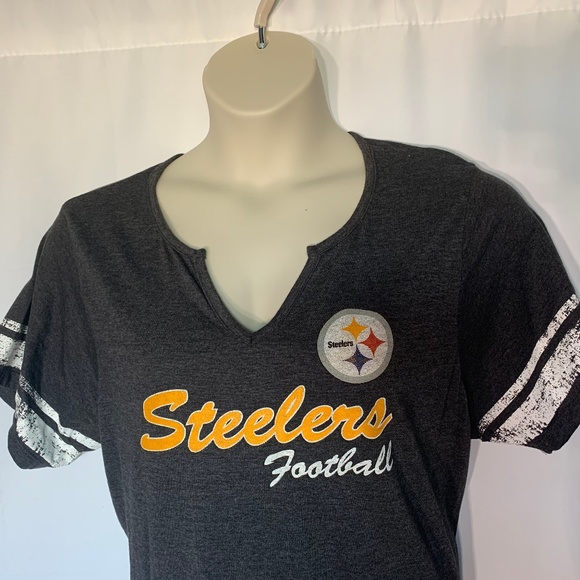 Majestic NFL Pittsburgh Steeler's Top Women's 2X - Picture 1 of 6